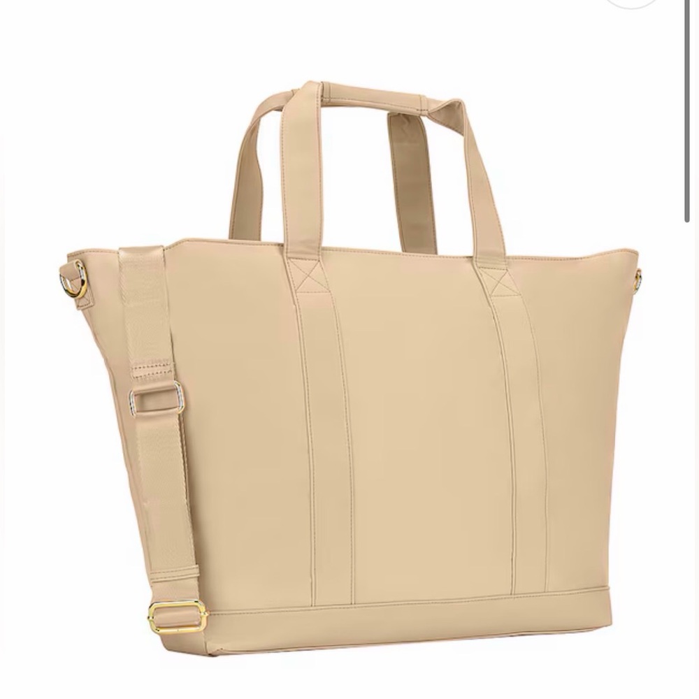 NWT: Stoney Clover Lane Classic Tote Bag in Sand color